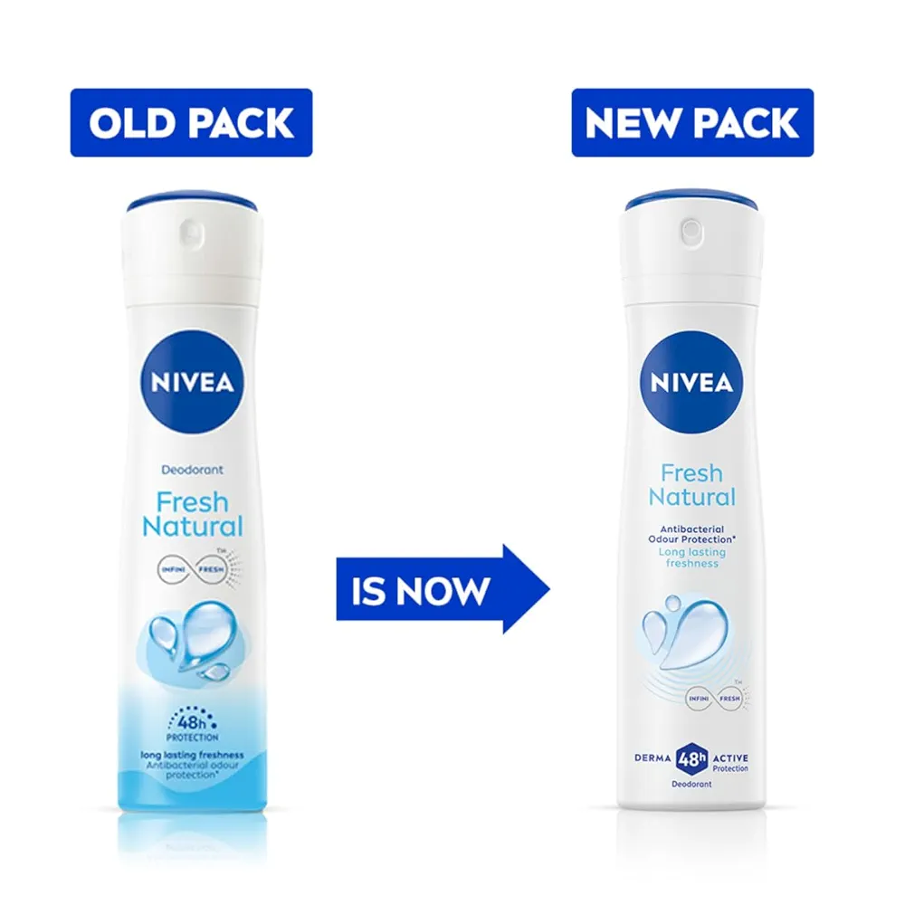 Nivea Fresh Natural Deodorant 150 ml Image 2