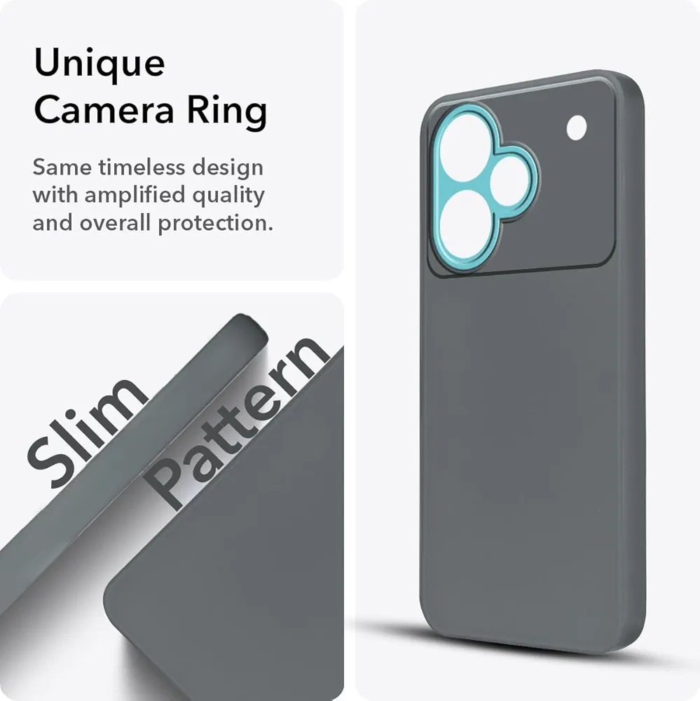 Back Cover Case for Realme P4 (Dual Color Matte Finish | Full Camera Protection | Sleek and Professional) Image 2