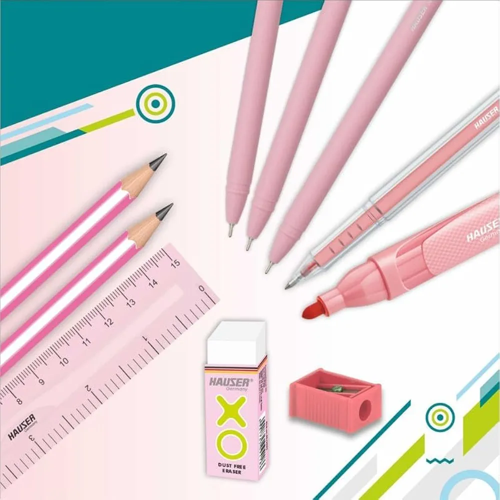 Flair Hauser XO Writing Stationery Kit | Complete Writing & Stationery Set | Ideal Gift for Kids, Students & Office Use Image 2
