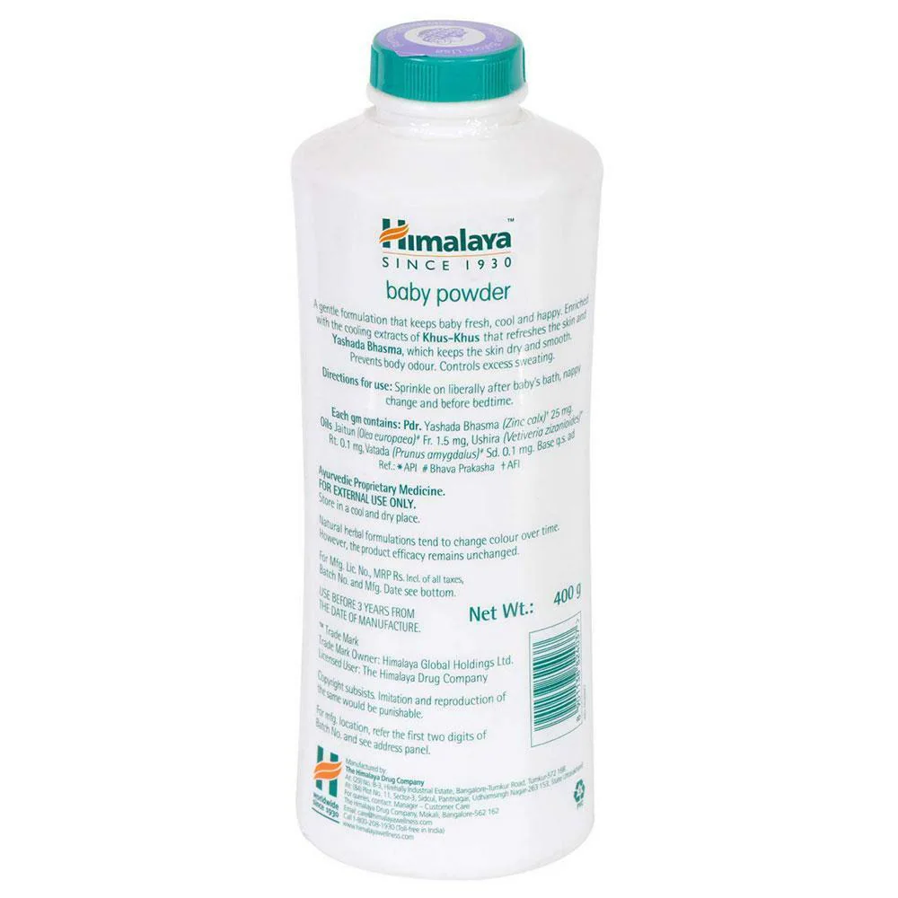 Himalaya Baby Powder 400 g Image 2