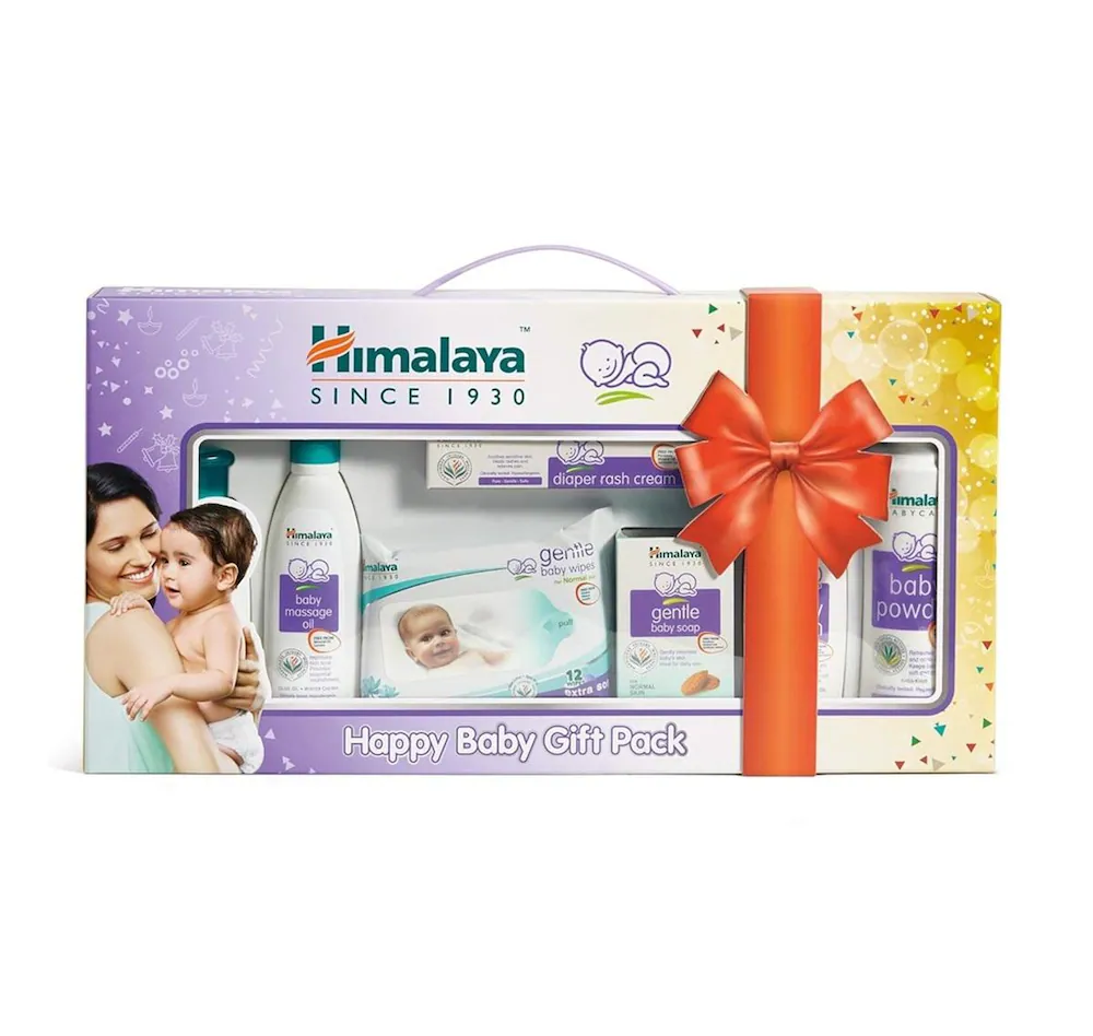 Himalaya Baby Care Gift Pack 7’s With Window | Baby Gift Set - Buy Online at Indezaar