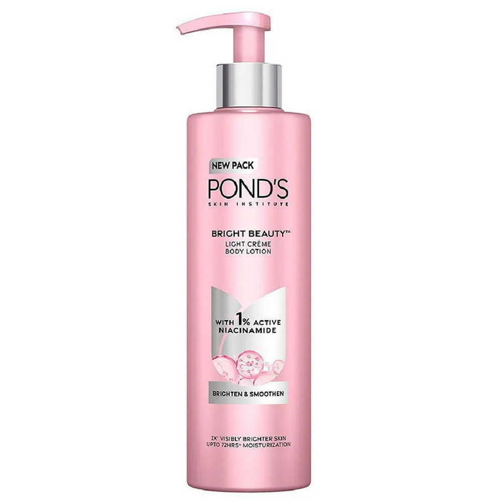Pond’s Bright Beauty Light Cream Body Lotion with 1% Niacinamide – 400 ml - Buy Online at Indezaar