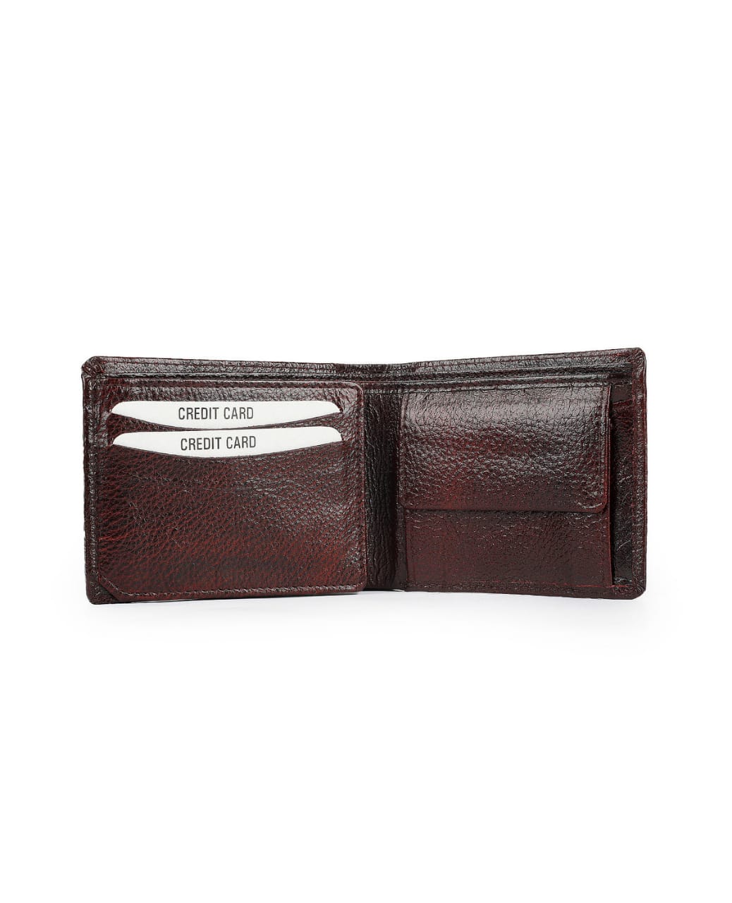 Sreeleathers Men’s Leather Wallet Model 14625 – Brown / Black Image 2