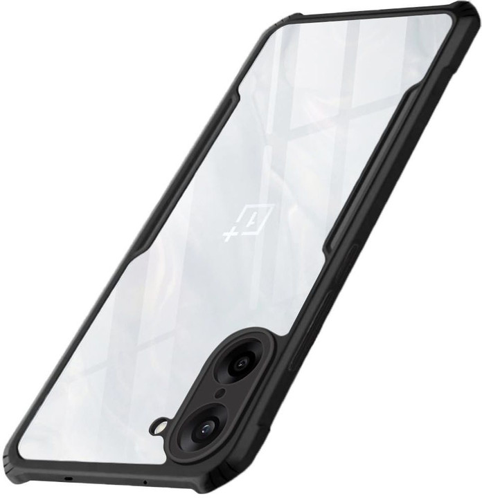 Back Cover for OnePlus Nord CE 5 5G – Black Grip Case (Shockproof & Slim Design) Image 3
